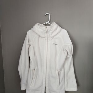 Columbia Women's White Fleece Jacket